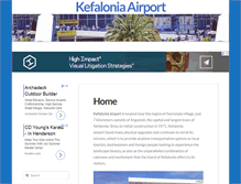 Tablet Screenshot of kefaloniaairport.info